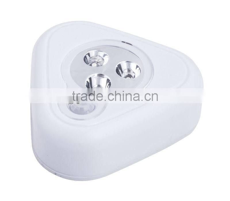 3 led Outdoor/Indoor Mini Pir motion sensor Led light