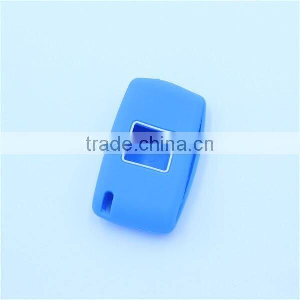 Car Silicone Remote Key Fob Cover For Peugeot 107 207 307 407 308 607 Citroen C1 C2 C3 C4 C5 C6 C8 3 Button Car Styling