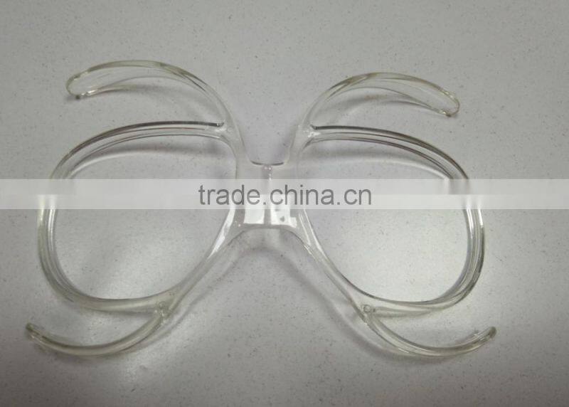Protective eyewear sports sunglasses ski goggle wirh RX insert lens