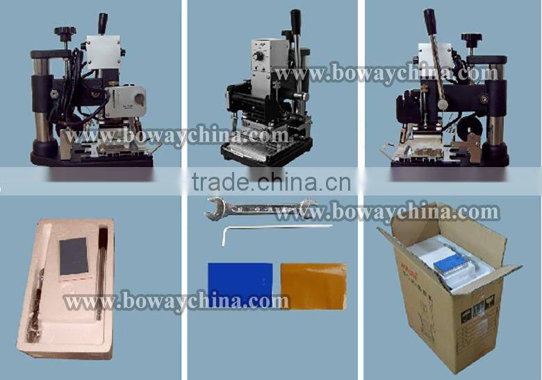 Desktop Small PVC Plastic Card Foil Stamping thermal printer