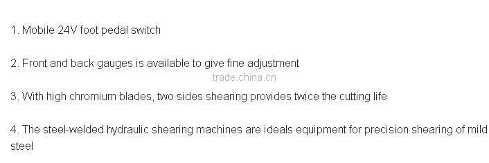 Hydraulic Shearing Machine THs-2030x4