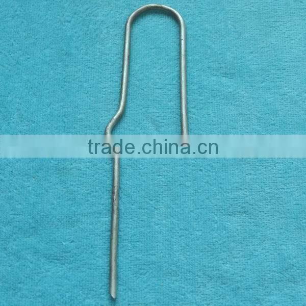 Heavy duty ground steel tent pegs