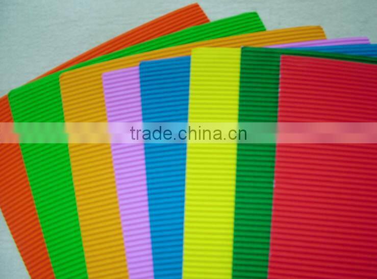 A4 corrugated paper for chrildren or DIY etc.