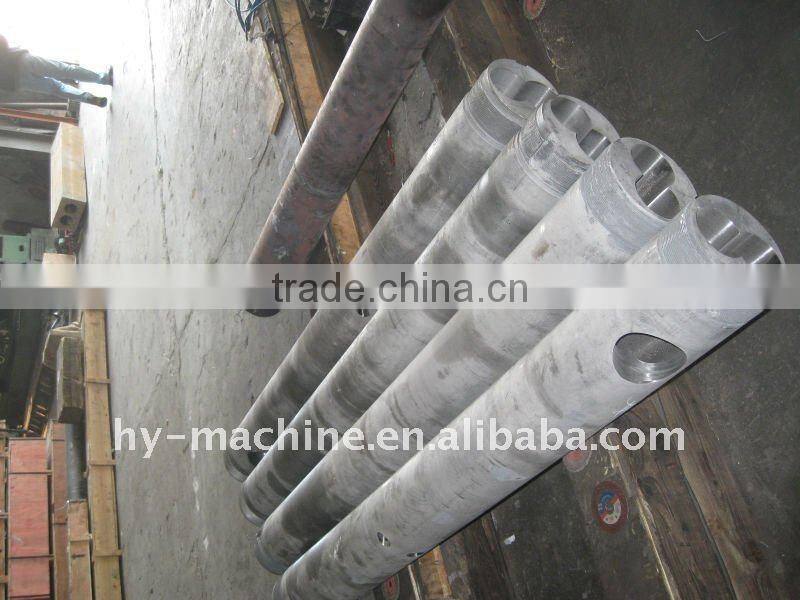 Conical twin screw