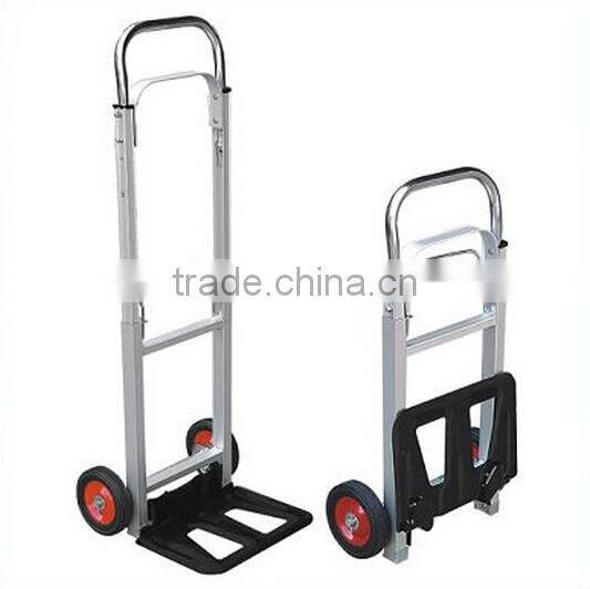 China industrial folding aluminium 90KG hand trolleyHT1105