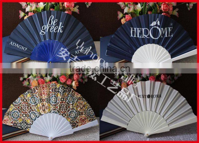 Spanish style plastic hand fan