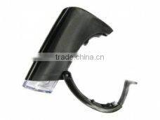 JING YI 5 led Bicycle flashlight lamp,2 mode white light bicycle front Lamp Bicycle front light with holder