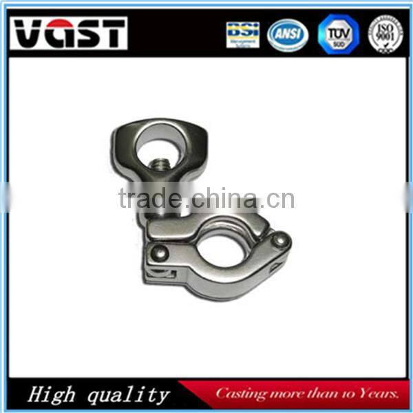 Adjustable tri clover clamp stainless steel clamp