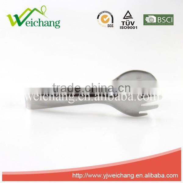 WCE702 Premium Utility whole stainless steel Food Tongs fork and spoon low price