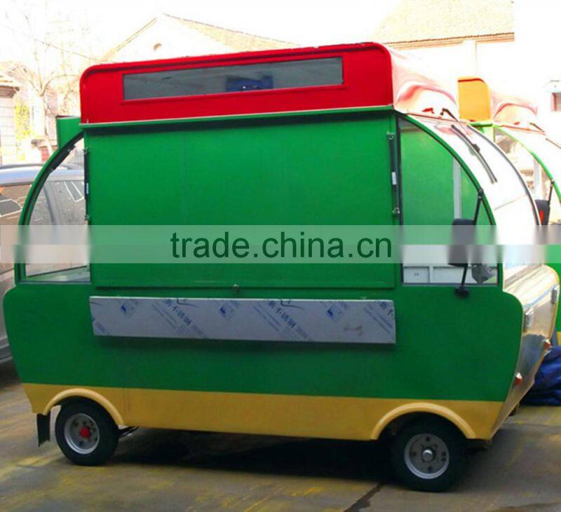 Convenient Street Fashion Mobile Fast Food Mini Electric Dining Car/Tricycle/Trike/Mobility Scooter/Three Wheeler/Rickshaw/Cargo