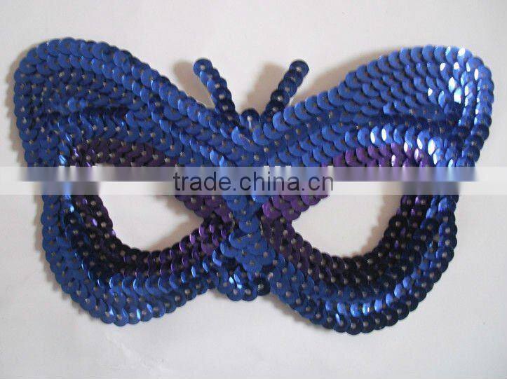 sequins butterfly mask for paty