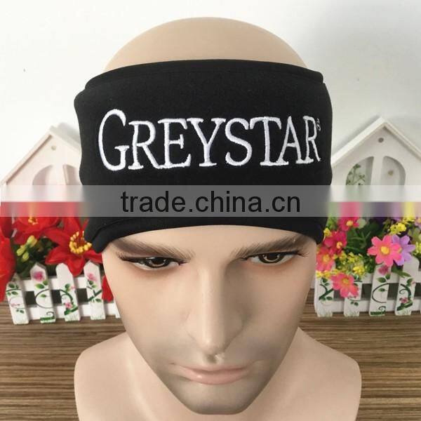 High quality embroidered sport headband for running