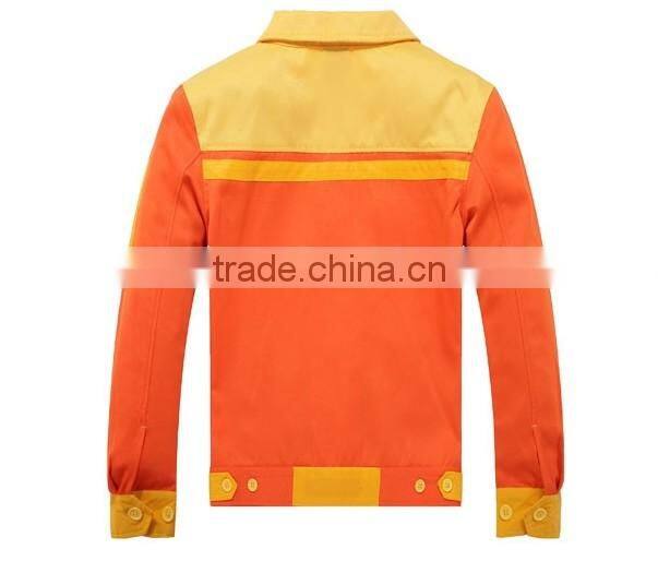 orange european constraction workwear OEM MANUFACTURER made in China