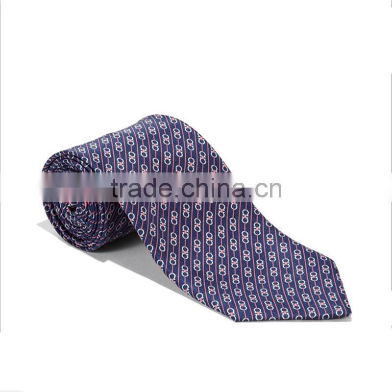 Custom printed polyester neck tie