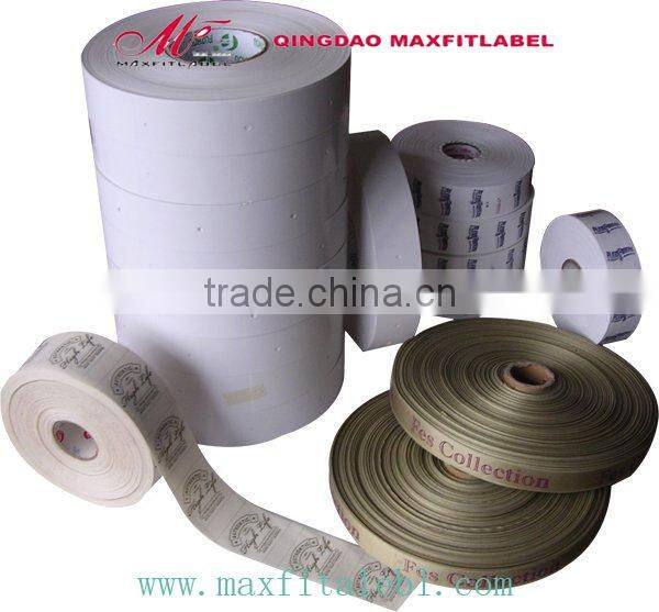 Webbing and Ribbons Labels for Garment