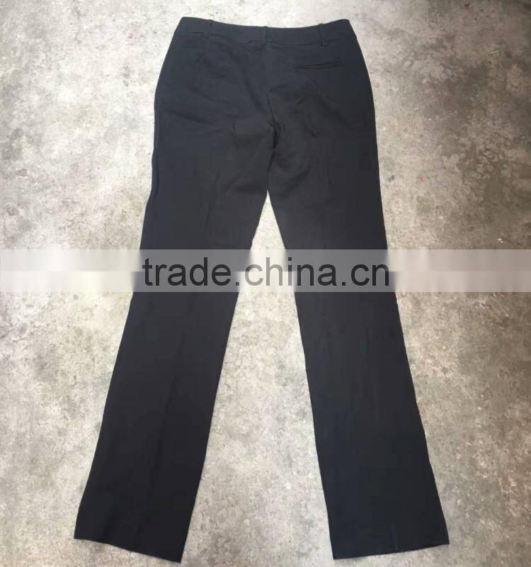 women straight-leg suit pants stock apparel