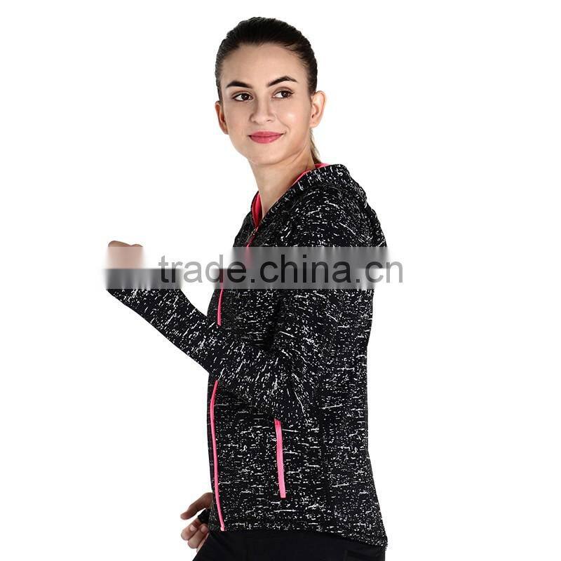 2017 Running Luminous Sport Exercise Set Yoga Gym Women Wear Sportswear Fitness Hooded Clothes And Pants