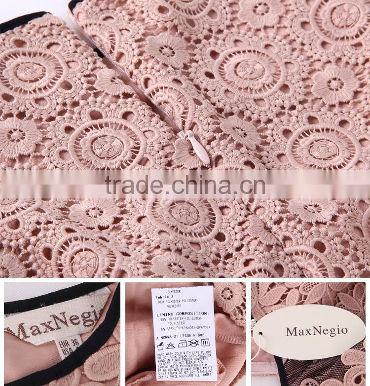 New Women Fashion Knee Length Slim Pencil Hand Embroidery Designs For Dress