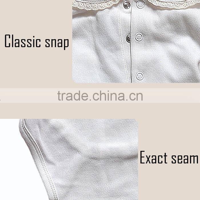 2014 baby rompers 100% cotton snap rompers