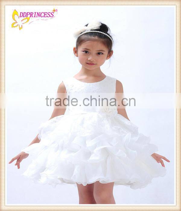 summer girl dress cotton baby girl princesss wear flower children clothes,girl dress for wedding
