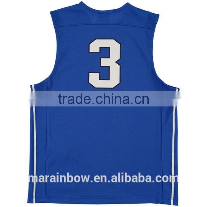 Custom Latest Blue Design Cheap Wholesale Basketball Jersey Uniform SportsWear Dry Fit Performance Basketball Clothes