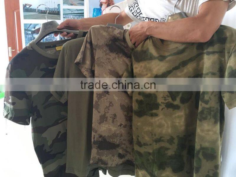 2016 Hot sale military t shirt low price t shirt china wholesale high quality gym t shirt