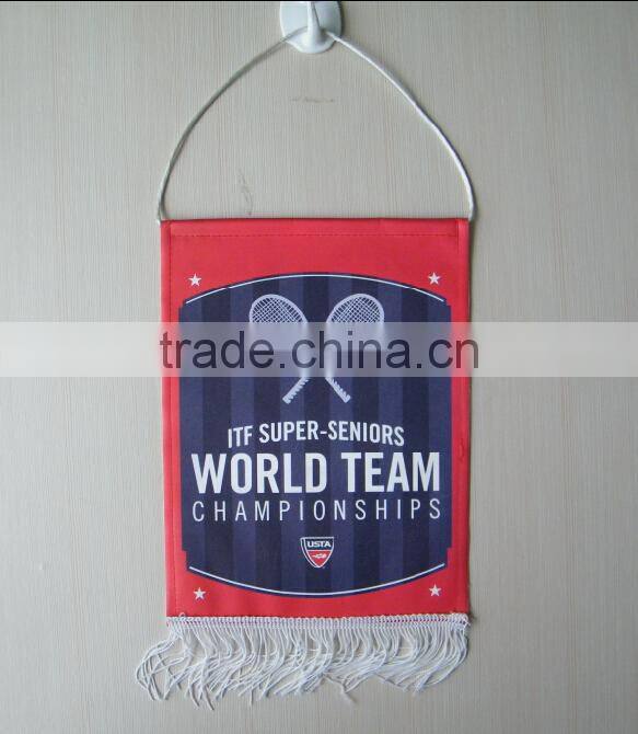 printed design sports flag