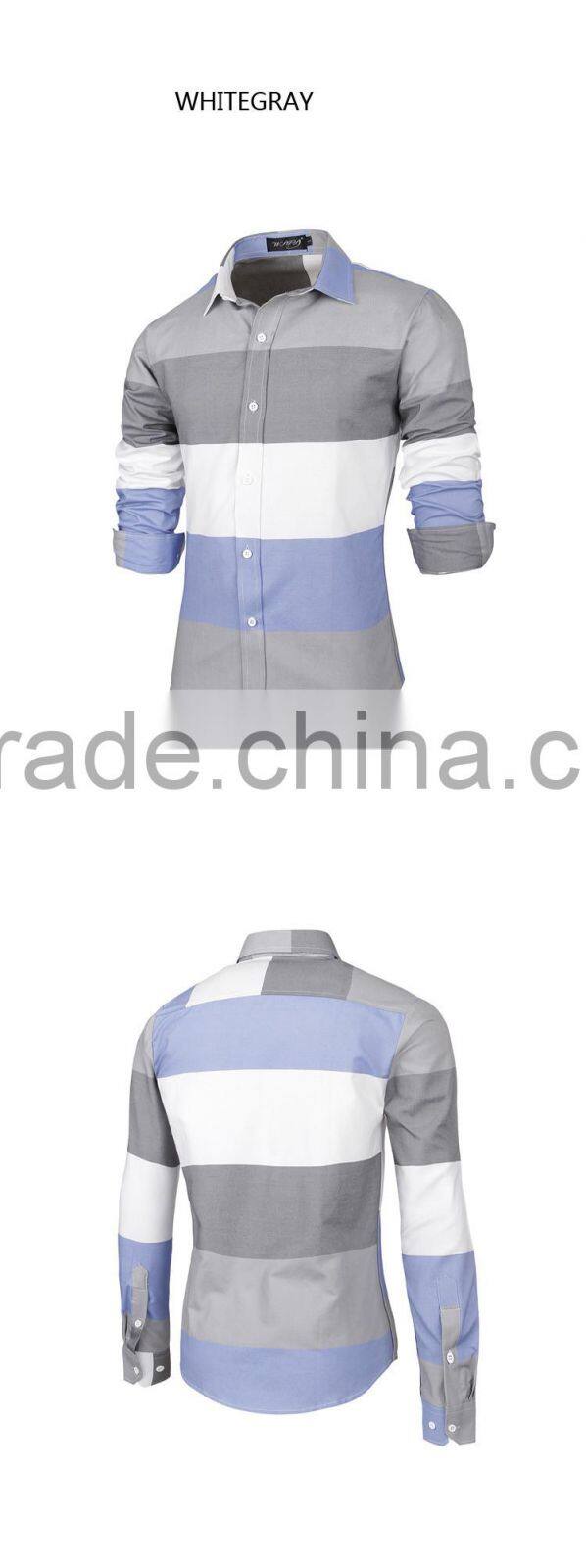 Yiwu shirt manufacturer customise fancy men european dress shirts
