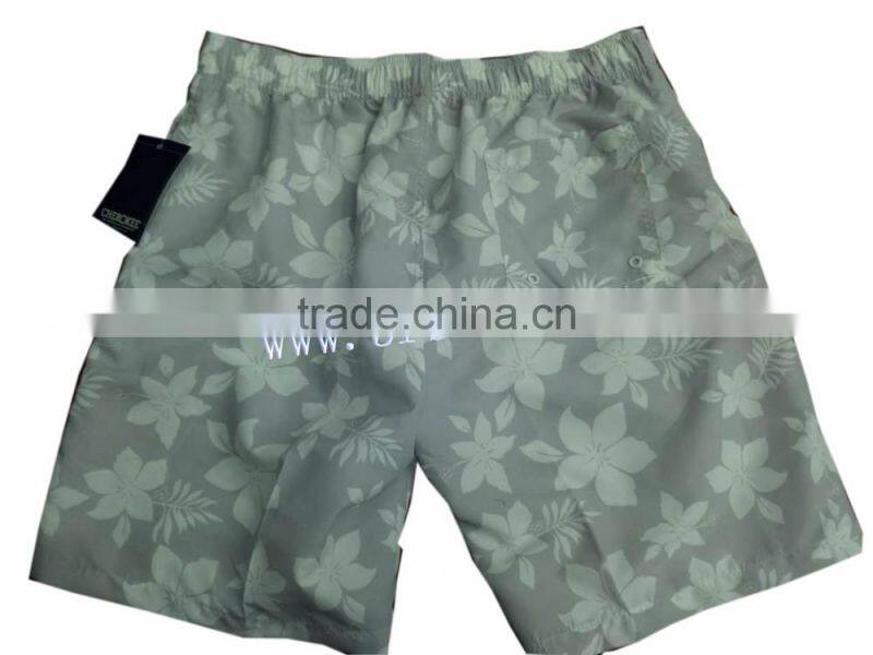 Mens all over print beach shorts