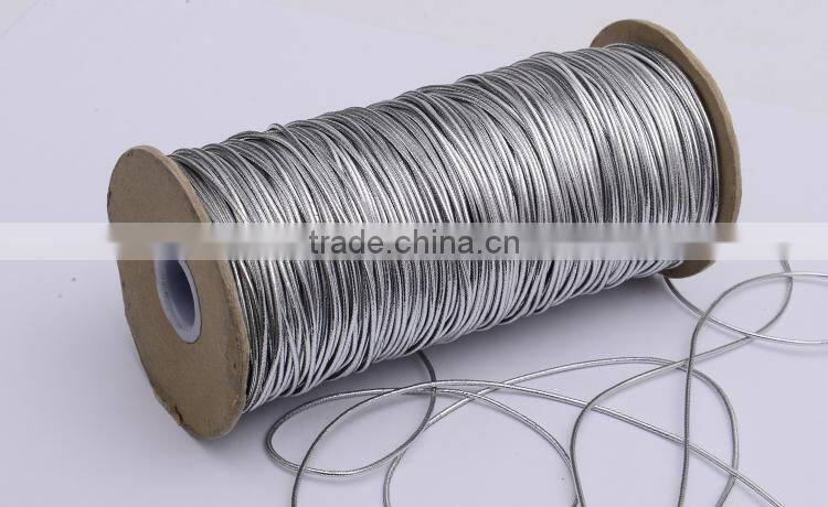 Metallic Rubber Elastic Rope