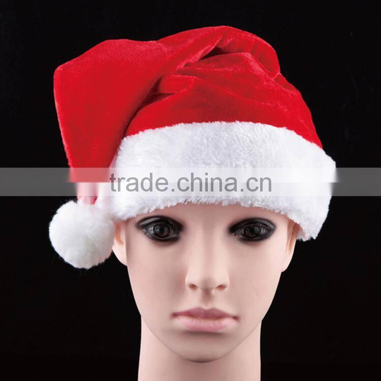 High Quality Velvet Santa Claus Christmas Hat