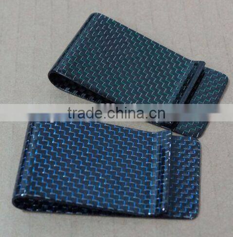 Luxury carbon fiber money clip wholesale carbon money clip