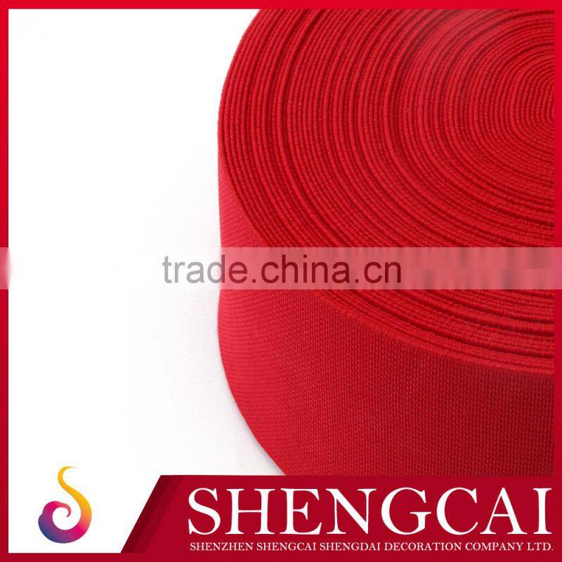 Red Polyester wholesale Satin Ribbon