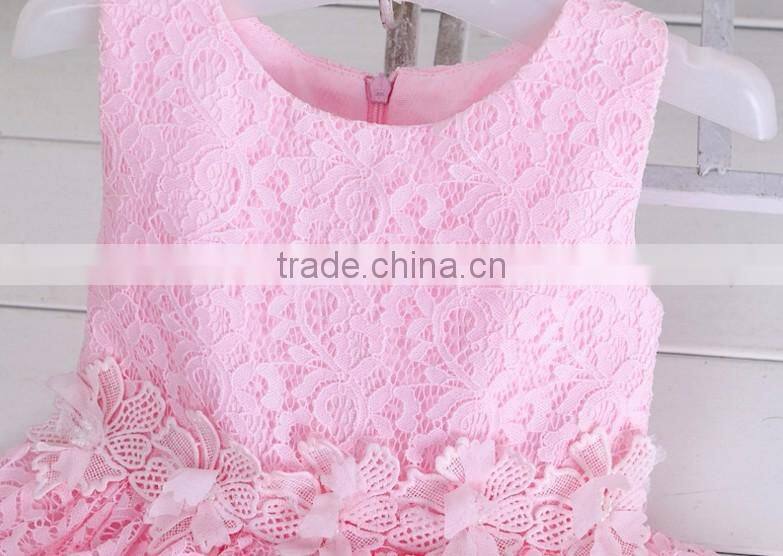 2017 Cotton inside dress flower dress wedding dress lace dress