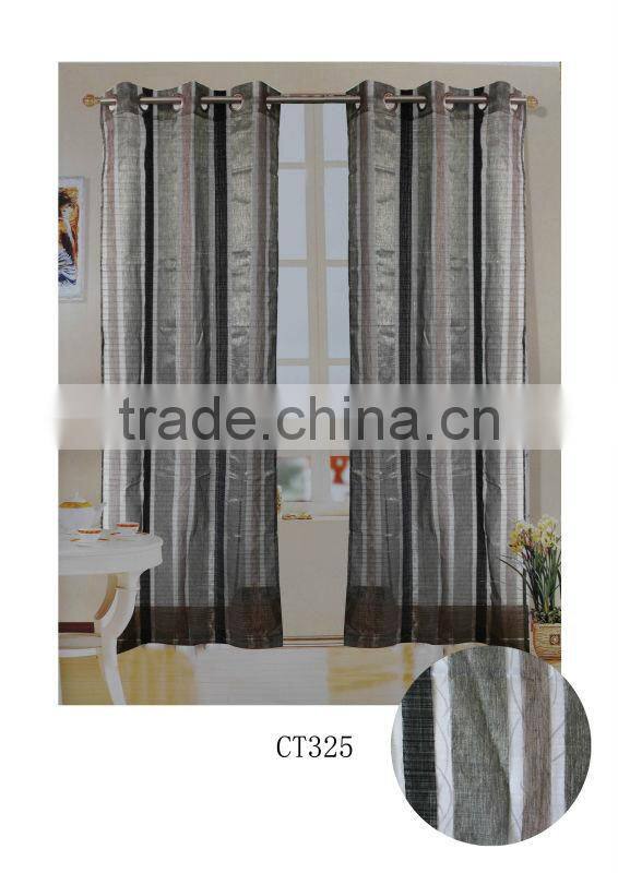 100% Polyester Different Color Simple Desigh Living Room Curtain