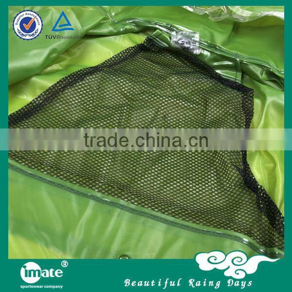 New arrival pvc fashion rain coat with hat