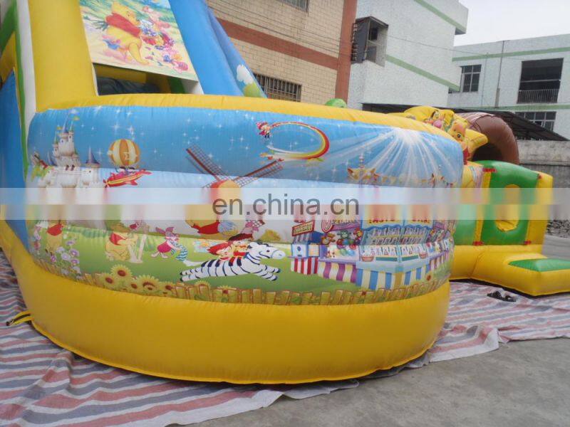 hot selling inflatable combo games/inflatable slide with bouncer for children