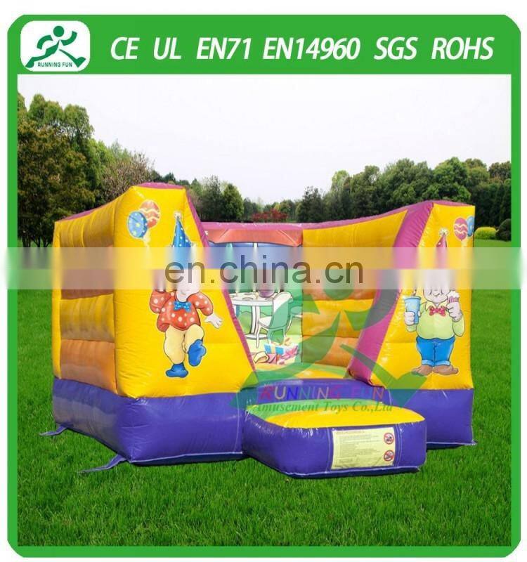 Indoor Mini Inflatable Party Bouncy House With Roof