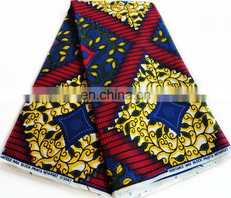 wholesale african wax print hitarget fabric african lace fabric for garment wax block print fabric
