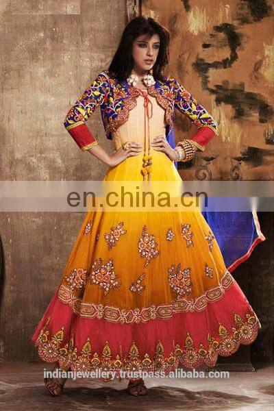 Anarkali Salwars, Salwar kameez designer suits manufacturer, Anarkali salwars kameez suit exporter