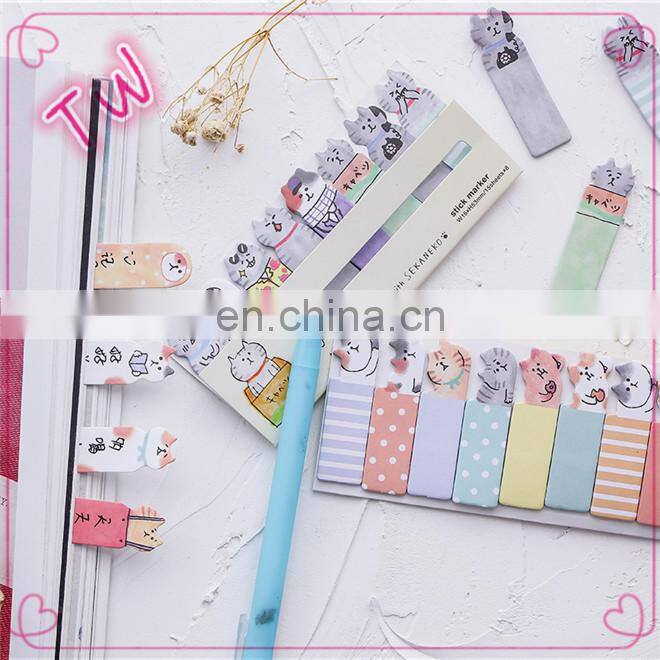 Good promotion gifts korean stationery cheap custom Novelty different shapes paper sticky note roller for children