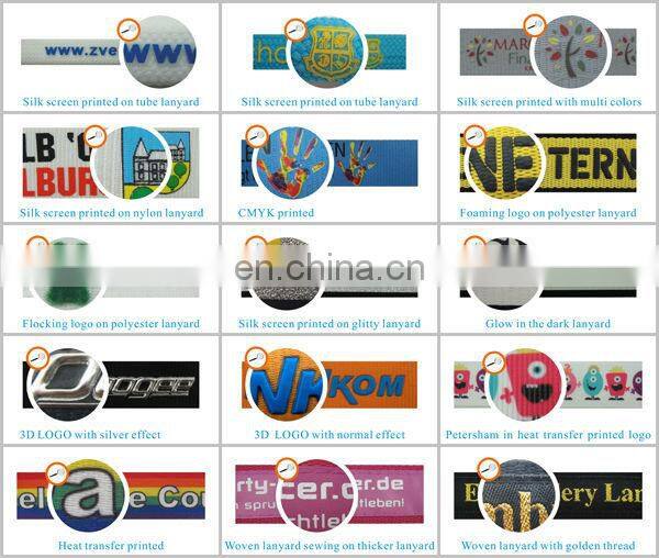 custom hand free wine glass holder polyester printing lanyard