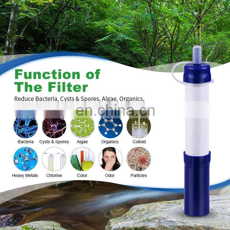 New Design Outdoor Easy Carry Personal Water Filter system