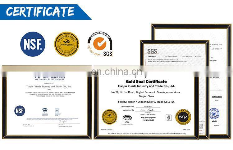 YUNDA NSF42 and 53 certified replacement refrigerator water filter for 4396508 Filter 5 SBS002