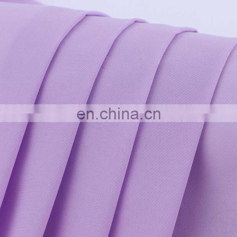 China supplier cheap polyester chiffon fabric for dress