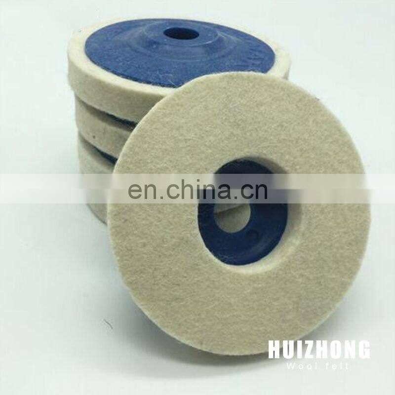 100% Pure Wool Felt Polishing Pad For Marble