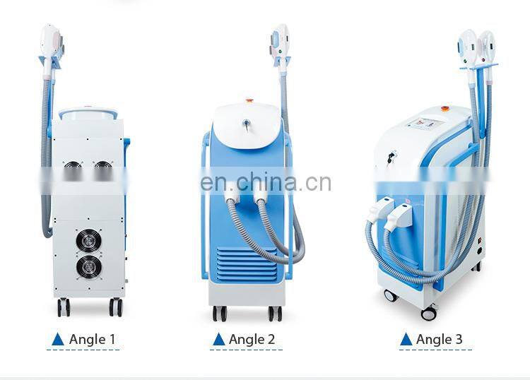 360 Magneto-Optic 2 in 1 hair removal skin tightening machine