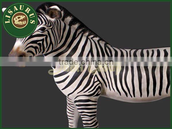 Lisaurus-LA Life size fiberglass zebra statues for sale