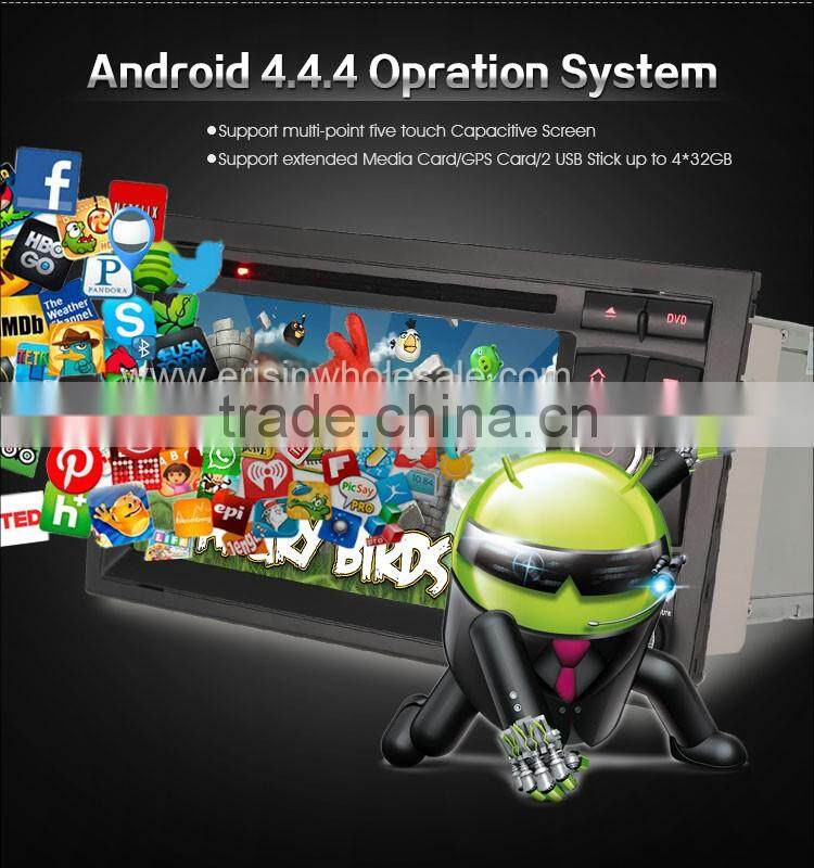 Erisin ES2028A 7" 2 Din Car DVD with Android 4.4.4 Can-Bus Decoder