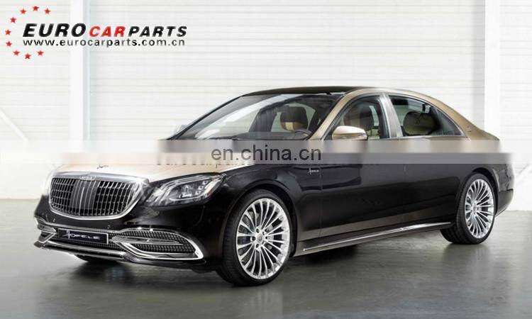 B700 front lip and diffuser for S-class W222 S63/S65 2017-2019year to B700 aero kits